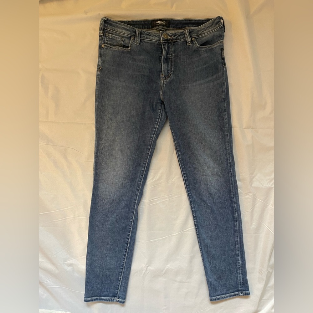 Silver jeggings